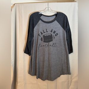 Torrid comfy t-shirt 3/4 length sleeves